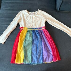 Hanna Andersson Rainbow Twirl Dress